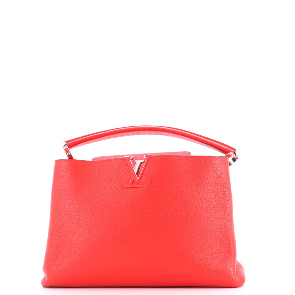 Louis Vuitton Capucines Bag Leather Gm #231807L24B